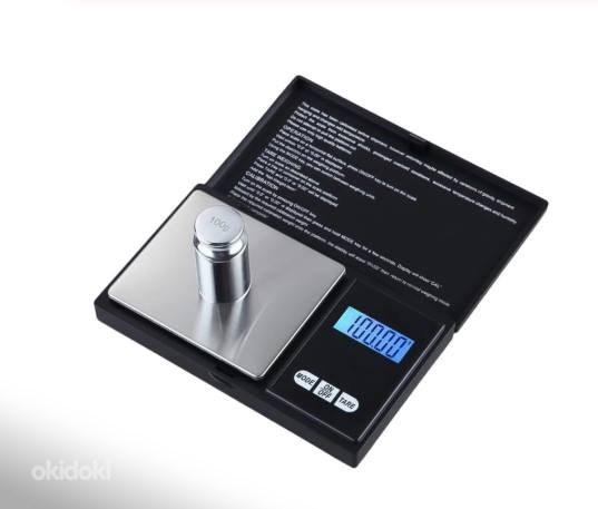 Цифровой карманный гиря грамм с коробкой 200-0.01 гр (фото #1)