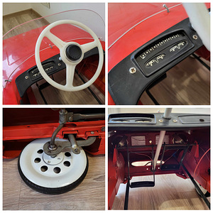 Moskvich plekist laste pedaalauto 1978 (8 foto / 10)