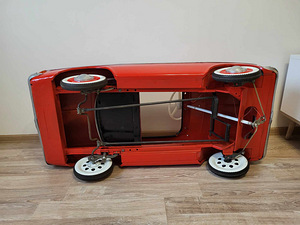 Moskvich plekist laste pedaalauto 1978 (10 foto / 10)