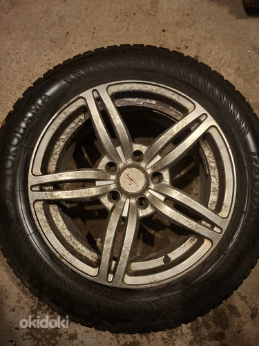 Литые диски 5*112 с резиной Yokohama 215/55 R16