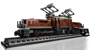 Lego 10277 Crocodile Locomotive Лего Локомотив Крокодил (4 фото из 10)