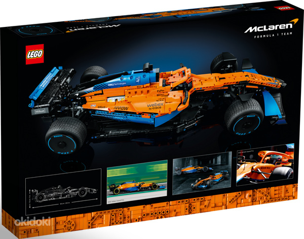 Lego Technic 42141 McLaren Formula 1 1st Version Лего Техник (фото #4)