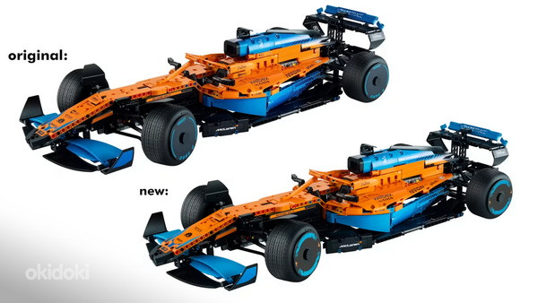 Lego Technic 42141 McLaren Formula 1 1st Version Лего Техник (фото #8)