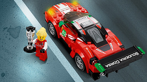 Lego 75886 Speed Champions Ferrari 488 GT3 Лего Феррари (6 фото из 8)