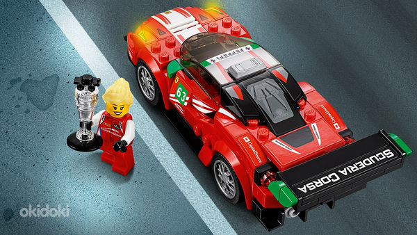 Lego 75886 Speed Champions Ferrari 488 GT3 Лего Феррари (фото #8)