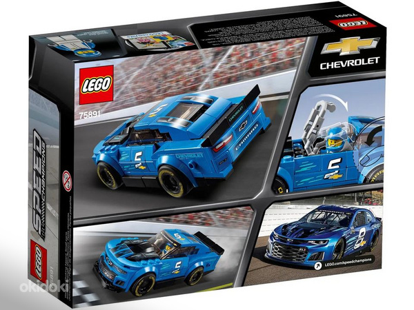 Lego Speed Champions 75891 Chevrolet Camaro ZL1 Лего Камаро (foto #4)