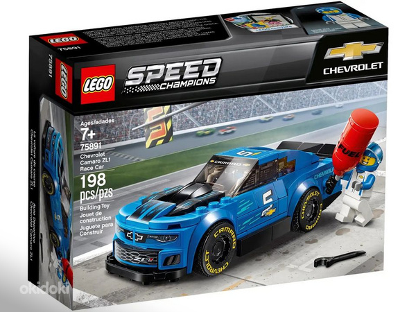 Lego Speed Champions 75891 Chevrolet Camaro ZL1 Лего Камаро (foto #3)