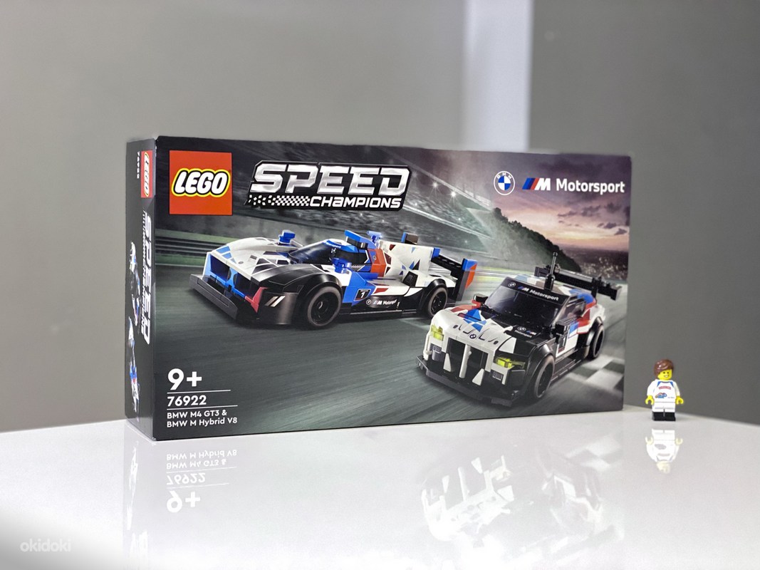 Lego Speed Champions 76922 BMW M4 GT3 & M Hybrid V8 Лего БМВ - Tallinn ...