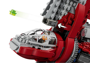 Lego Star Wars 75362 Ahsoka Tano T-6 Jedi Shuttle (8 foto / 10)