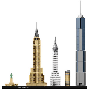 Lego Architecture 21028 New York City Lego Arhitektuur (6 foto / 10)