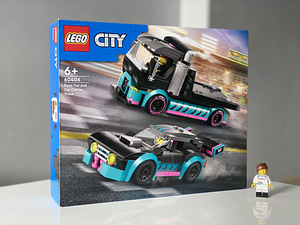 Lego City 60406 Race Car and Car Carrier Truck Лего Сити