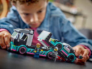 Lego City 60406 võidusõiduauto ja autokandur veoauto (9 foto / 10)