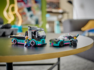 Lego City 60406 võidusõiduauto ja autokandur veoauto (10 foto / 10)