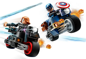 Lego 76260 Black Widow Captain America Motorcycle Lego (5 foto / 9)
