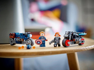 Lego 76260 Black Widow Captain America Motorcycle Lego (9 foto / 9)