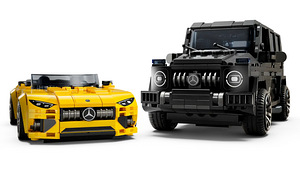 Uus Lego Speed Champions 76924 Mercedes-AMG G63 & SL63 Lego (5 foto / 10)