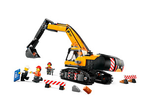 Uus Lego City 60420 Kollane Ehitus Ekskavaator (5 foto / 10)