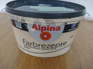 SISEVÄRV ALPINA FARBREZEPTE SWEET HOME 6,5 L (üle poole) (1 foto / 3)
