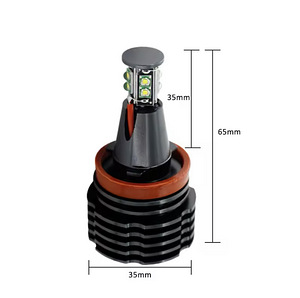 BMW led angel eyes 120w h8 BMW F01 E90 E92 E82 E60 E70 E71 (4 foto / 7)