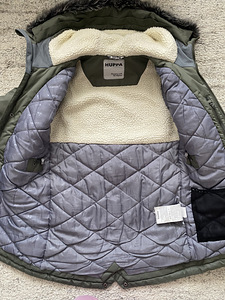 Talveparka Huppa, suurus 134 (4 foto / 4)