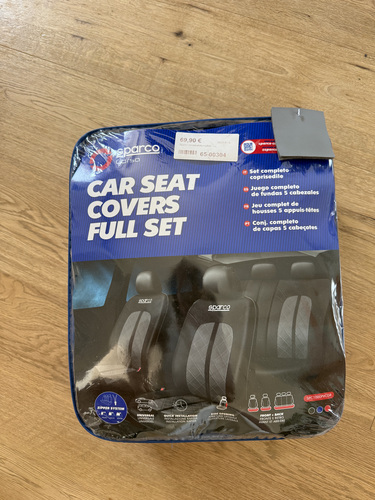 Sparco istmekattekomplekt