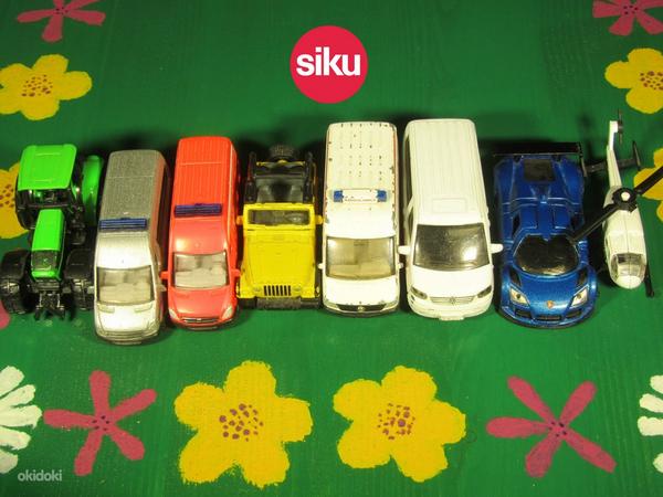Mänguautod 1:64 (6-8 cm) Hot Wheels, Siku, Matchbox, Welly (foto #2)