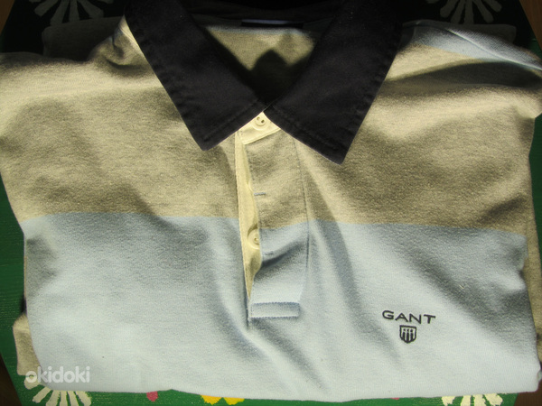 Мужские рубашки, футболки S, M, L Lacoste, Gant, Hilfiger и другие (фото #3)