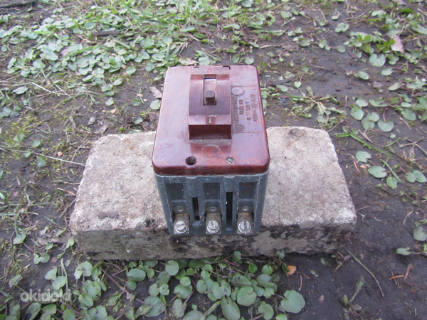 Выключатель автоматический АК-50-3МГ 400V 5A 10 lh CCCP (фото #2)