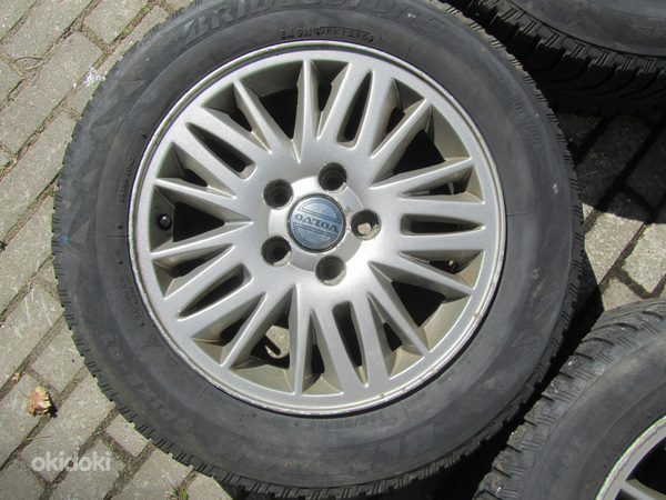 Оригинальные литые диски Volvo 5x108 R15 (фото #3)