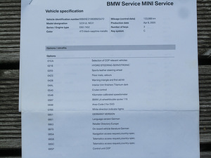 BMW 523i E60 N52 2005 varuosadeks (8 foto / 9)