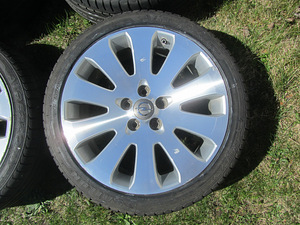 Оригинальные диски Opel R19 5x120, шины 245/40 19 6 мм DOT21 (3 фото из 9)