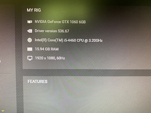 Arvuti: I5/ GTX 1060 6GB/ 16GB RAM (9 foto / 10)