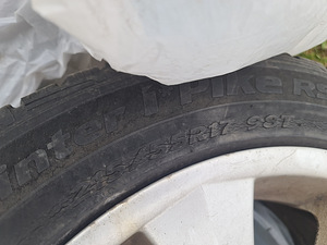 17" BMW 5X120 ДИСКИ + ШИПОВАННЫЕ ШИНЫ (4 фото из 6)