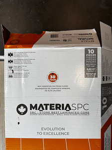Vinüülpõrand Materia SPC (4 foto / 6)