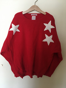 Красный свитер для девочек Tommy Hilfiger