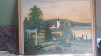 Картина маслом 128×104 cм 1910г