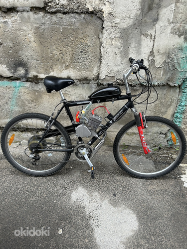 Велосипед с мотором 110 сс (фото #1)