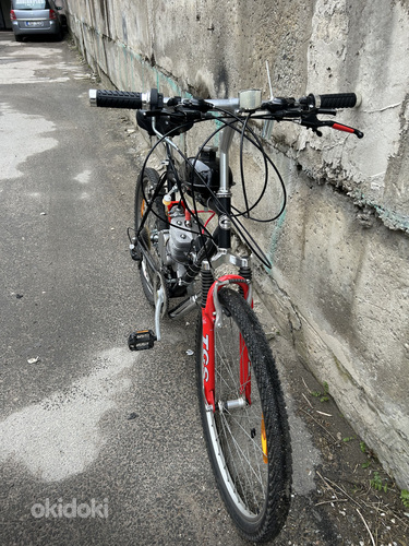 Велосипед с мотором 110 сс (фото #2)