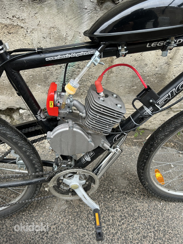 Велосипед с мотором 110 сс (фото #3)