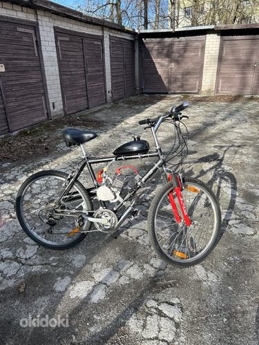 Велосипед с мотором 110 сс (фото #10)