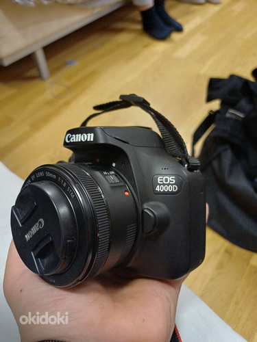 Canon EOS 4000D + Canon EF-S 18–55mm (набор для начинающих)
