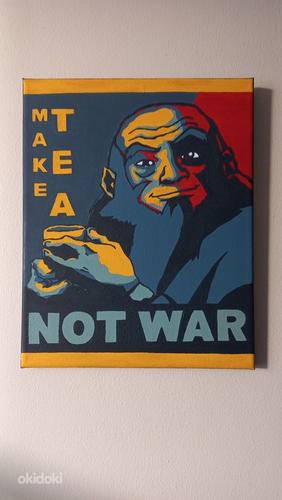 Maal "Make tea not war" (foto #1)