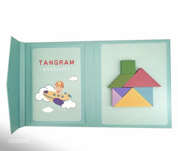 Развивающая головоломка "Танграм" с магнитом (фото #5)