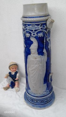 Напольная ваза, нуждающаяся в реставрации для коллекционера (фото #2)