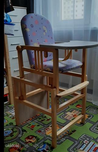 Детская кроватка и стульчик (фото #3)