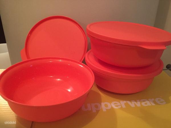 Tupperware миски с герметическими крышками (фото #2)