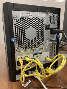 HP MicroServer Gen8 i3/16GB/8TB home storage + PS1810 switch (3 foto / 4)