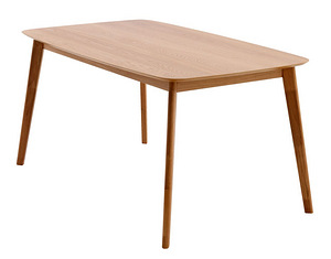 Söögilaud, tamm, 150x80x75 Jysk BREDEBRO (1 foto / 4)