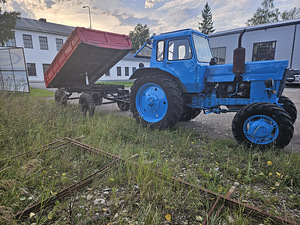 Mtz 82 + kallutav käru + varuosad + VAGUDE AJAJA (1 foto / 7)