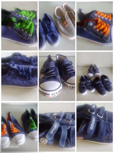 Теннисные туфли, кеды для мальчика, разные размеры (фото #1)